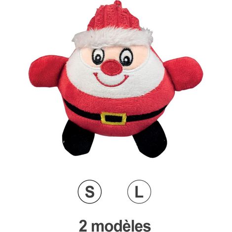 Peluche Père Noël : 14 cm (1/3)