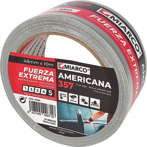 Ruban américain MIARCO 10mx50mm GRIS - talla