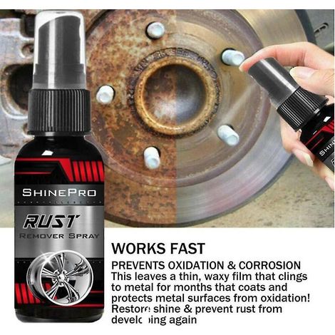 1/2 pièces 30ml Spray antirouille pour jantes de voiture - Nettoyant rouille (1/5)