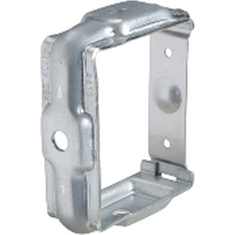 Fissaggio per canalina e lampada in acciaio zincato, IP65, 220V.