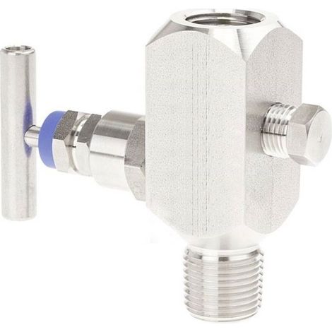 [NEUWERTIG] B-Ware WIKA Nadelventil 14275661 Präzisionsventil für Flüssigkeiten und Gase 76mm (1/2)