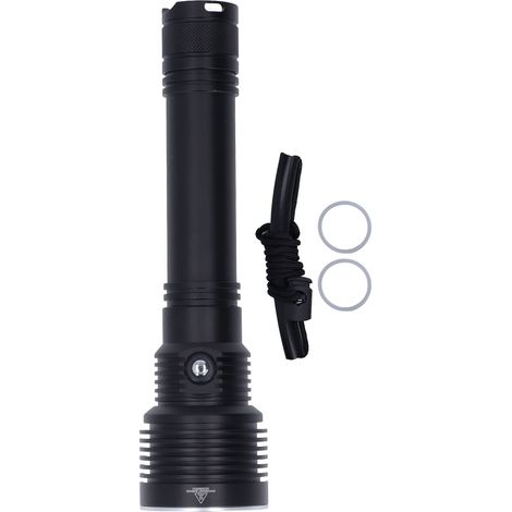 Lampe LED étanche 4000LM, 6 modes, alliage aluminium pour plongée et photographie sous-marine (1/5)