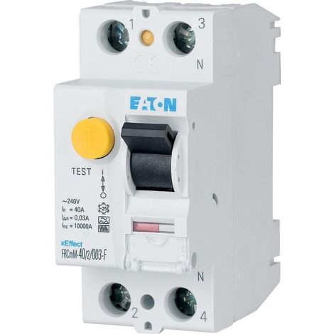 Eaton frcmm-40/2/003-g/f differenziale puro 2p 40a classe f 30ma 187367