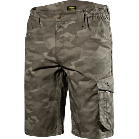 Pantaloni corti da lavoro Diadora Utility Bermuda Poly Camo - S