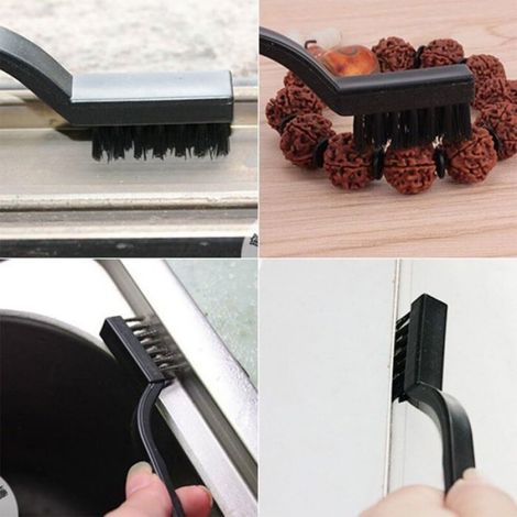 Ensemble de 15 Brosses Métalliques avec Manche Incurvé en Acier Inoxydable,laiton Et Nylon pour le Nettoyage des Soudures Et de L (1/5)