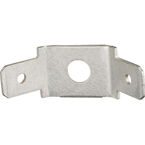 Klauke 2045 Steckzunge  Steckbreite: 6.3 mm Steckdicke: 0.8 mm 45 ° Unisoliert Metall 1 St.