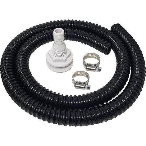 Kit d'installation de pompe de cale avec tuyau de 1,8 m et 2 colliers de serrage, compatible avec les bateaux (diamètre 19 mm). (1/5)