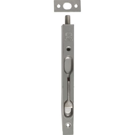 Épingle À Mortaise 200 × 17 mm Portes D'Entrée En Bois Fermeture Automatique Verticale Boulon De Sécurité Acier Inoxydable 18/8 Mat (1/4)