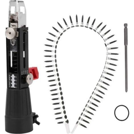 Automatic Chain Nail Gun, Electric Drill, Screw Tightening Equipment, Woodworking Tool, Screw Drill Chain Adapter for placo Drill Driver V Chain (1/5)