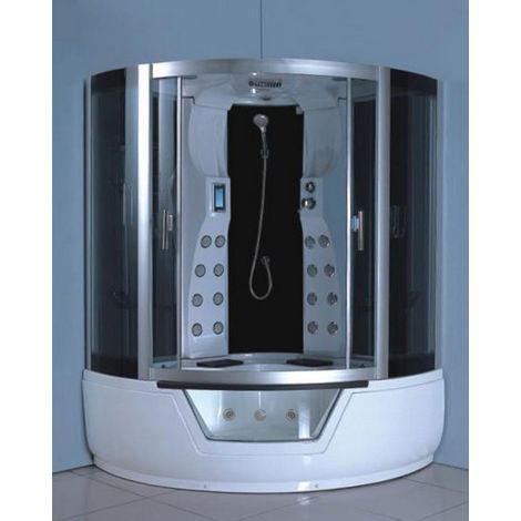 Bagno Italia Box doccia Idromassaggio 150x150 2 posti con vasca (1/3)