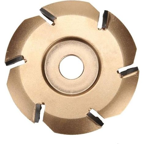 Disc of sculpture on wood 6 teeth for grinder angle to opening of 16 mm (diameter 90 mm) (1/3)