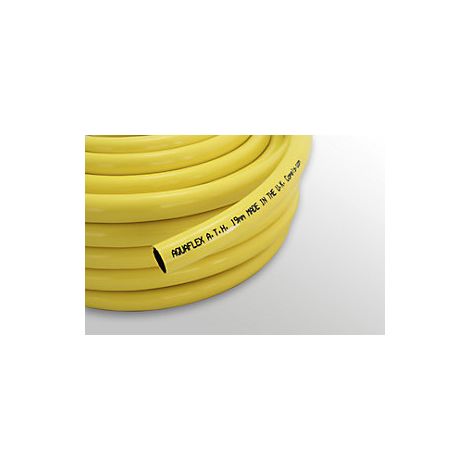 Manguera de PVC para agua  amarilla  longitud 25 m  Ø 17,5 mm