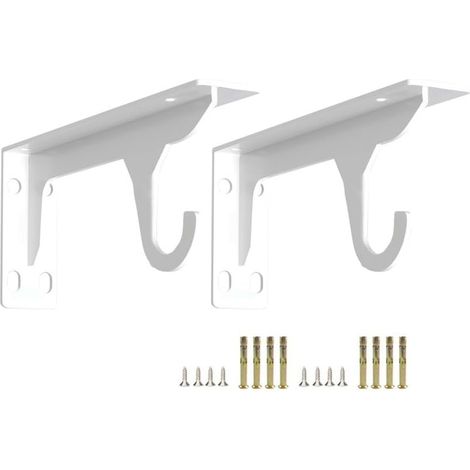 Lot de 2 équerres d'angle, équerre de fixation murale (1/5)