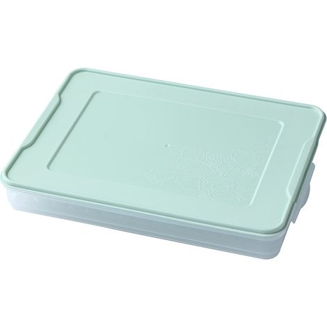 Boîte De Conservation - 4 Compartiments - Couvercle Étanche - Micro-Ondes Et Réfrigérateur - 1 Pièce (1/5)