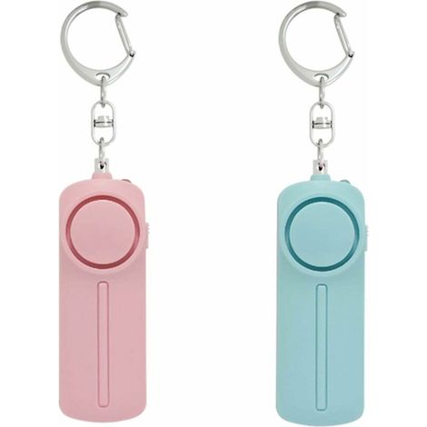 Green Mobility-Topsense Sirène d'alarme personnelle d'autodéfense - Porte-clés d'alarme d'urgence puissant 130 dB avec lumière LED - Dispositifs de protection personnelle de sécurité pour femmes fille (1/5)