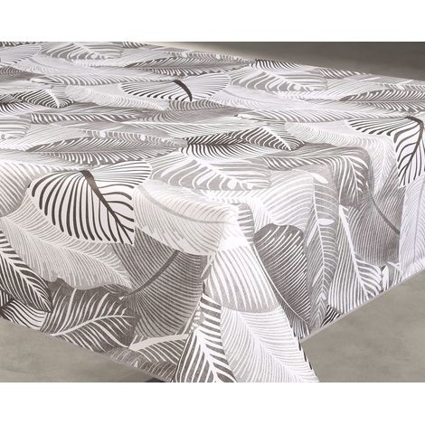Polyester-Tischdecke Mano Grau 140 x 240 cm auf Kleiderbügel Polyester-Tischdecke Mano Grau 140 x 240 cm auf Kleiderbügel - Access Deco