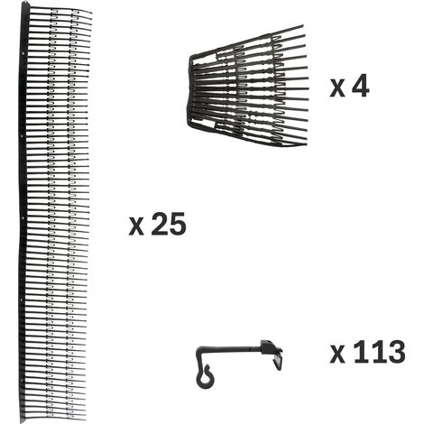 Vogelschutz 100 cm für Solarthermien- und Photovoltaik-Anlagen (1/5)