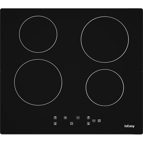 Piano cottura in vetroceramica/elettrico IsEasy T4-04 (1/5)