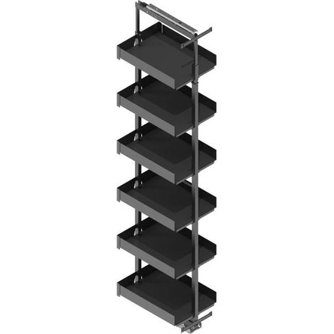 columna extraíble bandejero modelo nova flat modulo modulo 300 alto nova flat 1900 - 2300 (1/2)