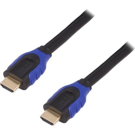 Cable HDMI 2.0 male des deux cotes 4K 3D UHD 15m - Noir
