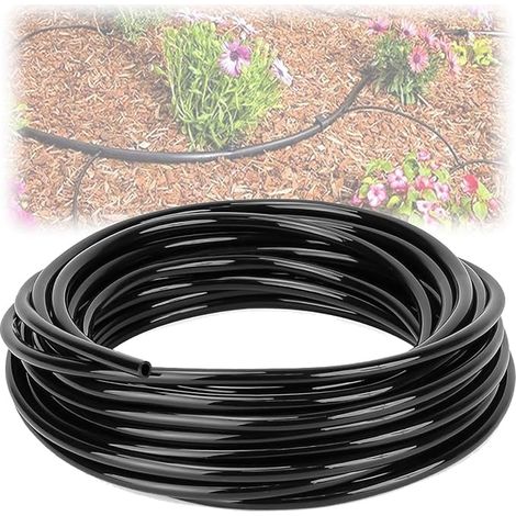 Garden Hose, Capillary Hose, Drip Irrigation Hose, 5 mm Inner Diameter, Drip Irrigation Hose for Vegetable Garden, Hedges, Massives, Garden Planting (1/3)