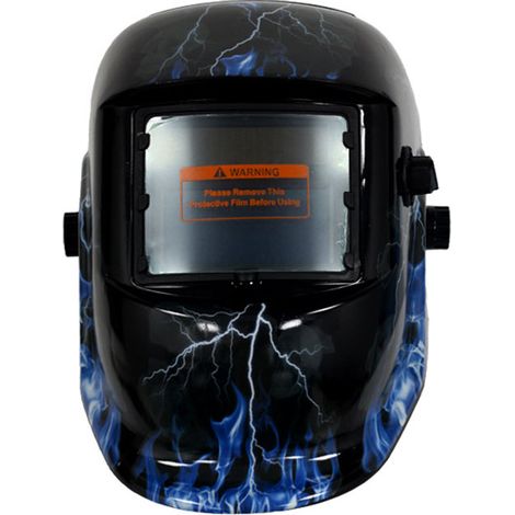 Casque de soudage électrique anti-éclaboussures à assombrissement automatique, protection contre les projections, casque de soudage à l'arc argon à assombrissement entièrement automatique (1/5)