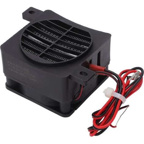 Chauffage soufflant PTC portable 80 W, 24 V, 30 secondes de chauffe rapide et à température constante, isolation thermique, idéal pour les petits espaces. (1/5)