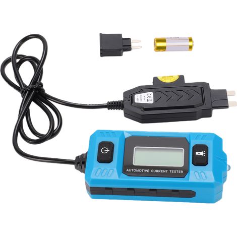 Testeur de courant de fusible 20A 48V - Détecteur de défaut circuit auto avec rétroéclairage LCD et lampe LED - 611 (1/5)