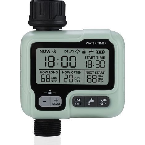Automatischer Bewässerungstimer für den Außenbereich (1/5)