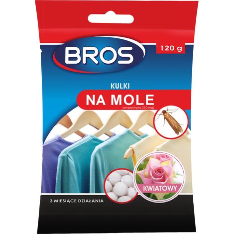 Bros Mothballs - Protezione per indumenti, 20 pezzi