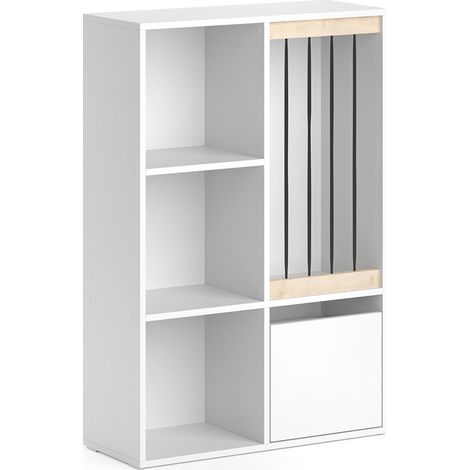 Estantería infantil Luigi, Blanco, 72 x 107.8 cm, Vicco (1/5)