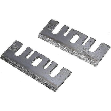 2 lames de rabot électrique à main HSS compatibles avec Hitachi F20a