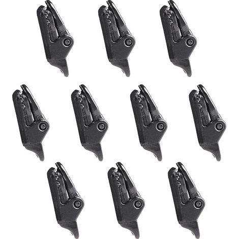 10 Stück Campingclips, Markisen- und Planenclips, Planenklemmen, Planenclips