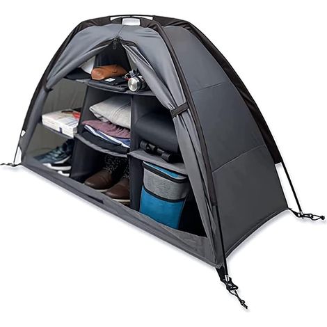Armarios De Camping, Armarios De Camping Plegables con Compartimentos De Almacenamiento, Cocina De Camping Al Aire Libre, Armarios De Cocina De Camping Plegables con Estructura De Aluminio (1/5)