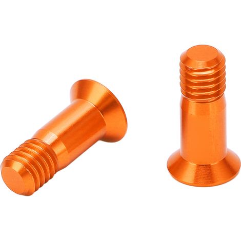 Befestigungsschraube für Schaltwerk aus Aluminiumlegierung (1 Stück), Fahrradmodifikationszubehör, orange (1/5)