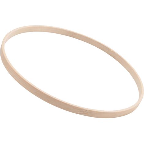 Anneaux en bambou Dream Bamboo, cercle en bois pour attrape-fleurs, couronne de fleurs, décoration de jardin, panier suspendu, 20,5 cm (1/5)