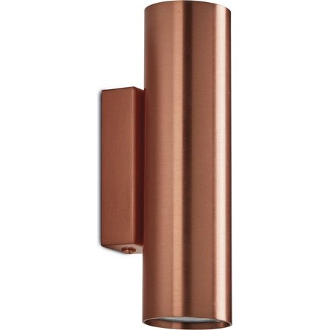 Aplique de pared TANIA doble emisión GU10 Cobre (1/3)