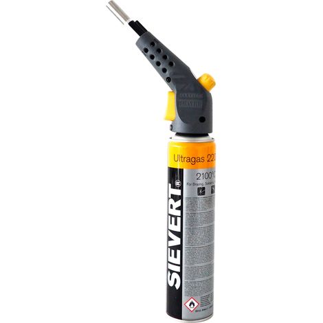 Manche Piezo pour brûleur standard fixe – Ø 16 mm – Consommation gaz 70 g/h à 1,5 bar – Cartouche Powergas incluse – 229501 – Sievert (1/2)