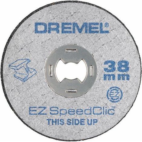 DREMEL 5 Dischi da Taglio per Metalli (SC456) EZ SPEEDCLICb" 2615S456JC DREMELB.