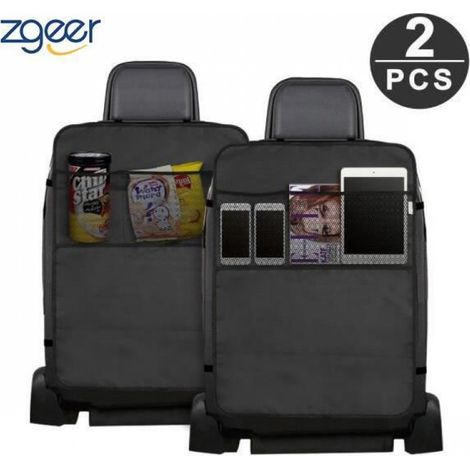 Organisateur De Voiture - 70 X 50 Cm - Imperméable Résistant À La Déchirure - Pour Sièges Arrière - 2 Pièces (1/4)