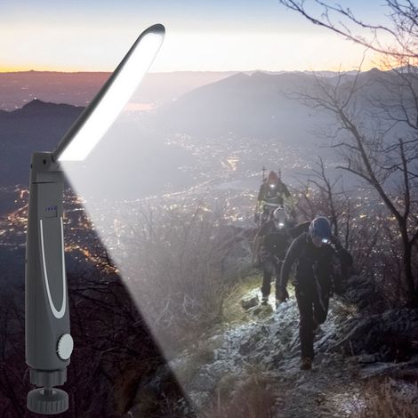 COB-LED-Arbeitsleuchte, USB-fähig, faltbar, stufenlos dimmbar, Notleuchte für den Außenbereich (1/5)