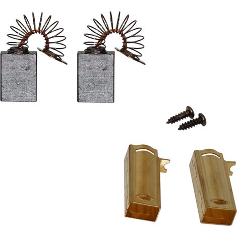 Brosse de carbone de rechange pour moteur de motoculteur électrique Parkside PGK 1400 A1 IAN 356305
