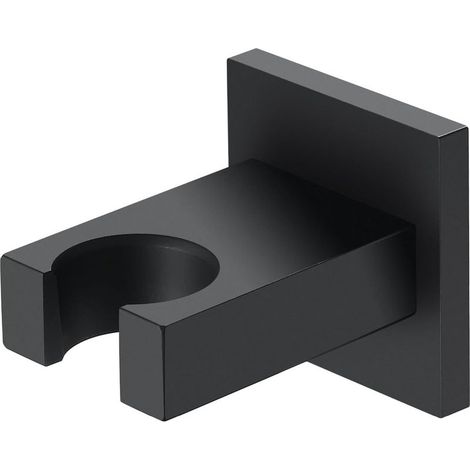 Support Pommeau de Douche Noir Support Douchette Laiton Accroche Pommeau de Douche Murale Porte Pommeau de Douche Installé en Perçant des Trous Support Pommeau Douche (1/5)