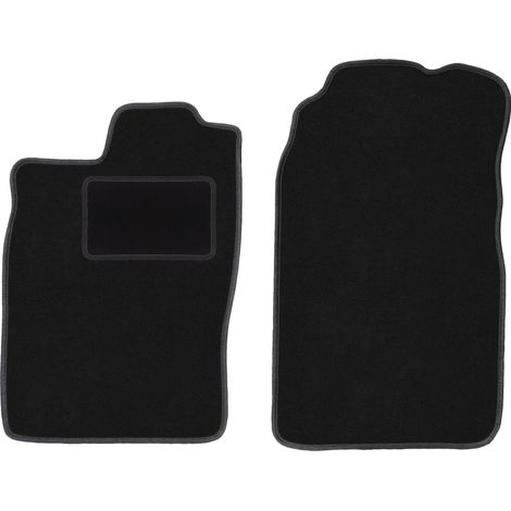 Tappetini anteriori per auto: Saab 900 II hatchback, liftback (1994-1998) neri (1/5)
