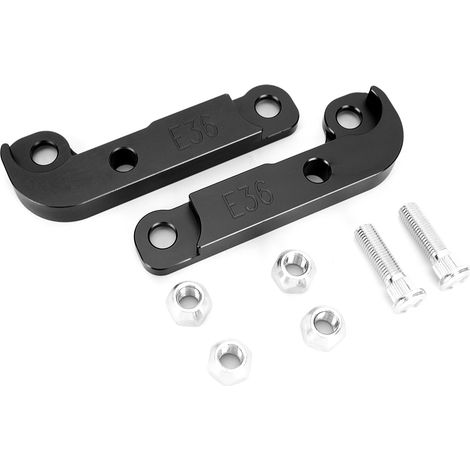 Adaptateur de blocage de dérive de direction voiture augmentant l'angle de braquage 25%-30% compatible E36 M3 (Noir) (1/5)
