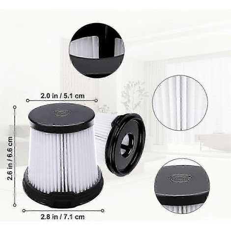 Filtres compatibles avec l'aspirateur sans fil Shark Detect Pro IW3611DE / IW3611EU / IW1611DE / IW1611EU HEPA-YI WU Edition 0621 (1/4)