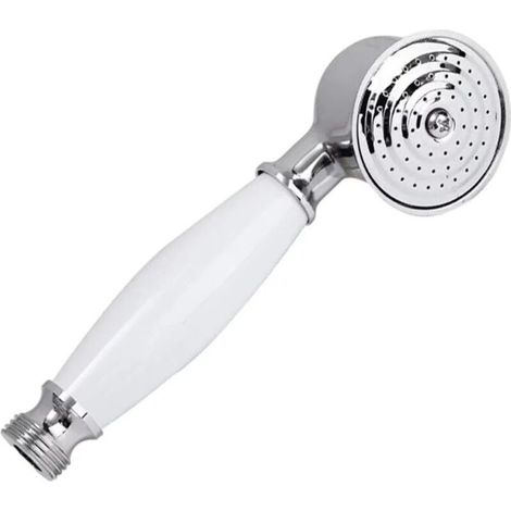 CSPARKV Pommeau de douche rétro en cuivre argenté (1/5)