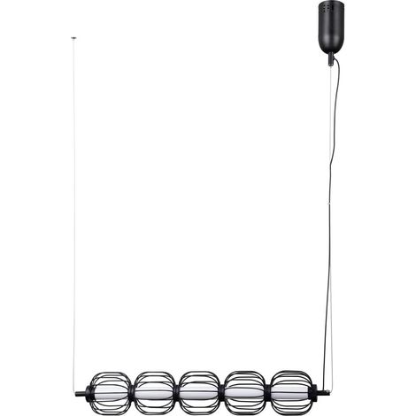 Pedro LED-Pendelleuchte schwarz MAT italux PND-34405-5-BK (1/5)