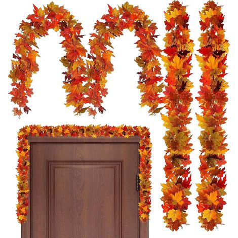 Guirlande Automne pour Cheminée 4 Pièces Guirlande de (1/5)