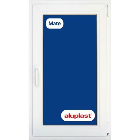 Ventana PVC Reforzado 600x1000 Blanca Oscilobatiente Mate (1/2)